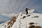 Invernale sui Monti Campione (2171 m) e Campioncino (2100 m) dai Campelli di Schilpario il 9 marzo 201  - FOTOGALLERY